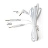 Premium Tens Replacement Lead Wires for 2.5 mm Mini-Plug to