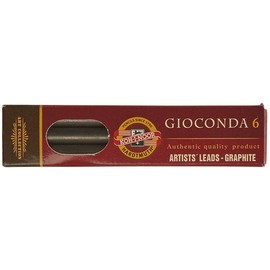 Koh-I-Noor GIOCONDA Set Of 6 Graphite Leads 4B