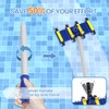 Poolvio Upgraded Pool Cleaning Kit – Weighted Vacuum Head with