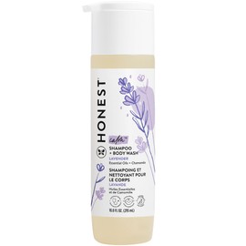 The Honest Company The Honest Company 2-in-1 Cleansing Shampoo + Body Wash | Gentle for Baby | Naturally Derived, Tear-free, Hypoallergenic | Lavender Calm, 10 fl oz