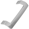 SPARES2GO 2 x Universal Fridge Freezer Door Handles Silver