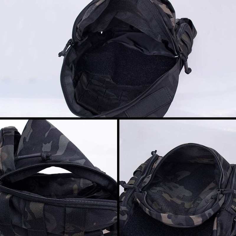 IDOGEAR Mini Tactical MOLLE Hydration Pack Water Reservoir Bag Outdoor