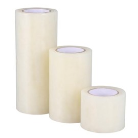 Cinta Adhesiva Transparente Paquete de 3 Rollos para Reparación de Invernaderos Resistente al Clima Material PE para Reparación Profesional de Plásticos