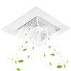 WiseWater Bathroom Ceiling Fan Grille with Springs, Replacement Vent Cover