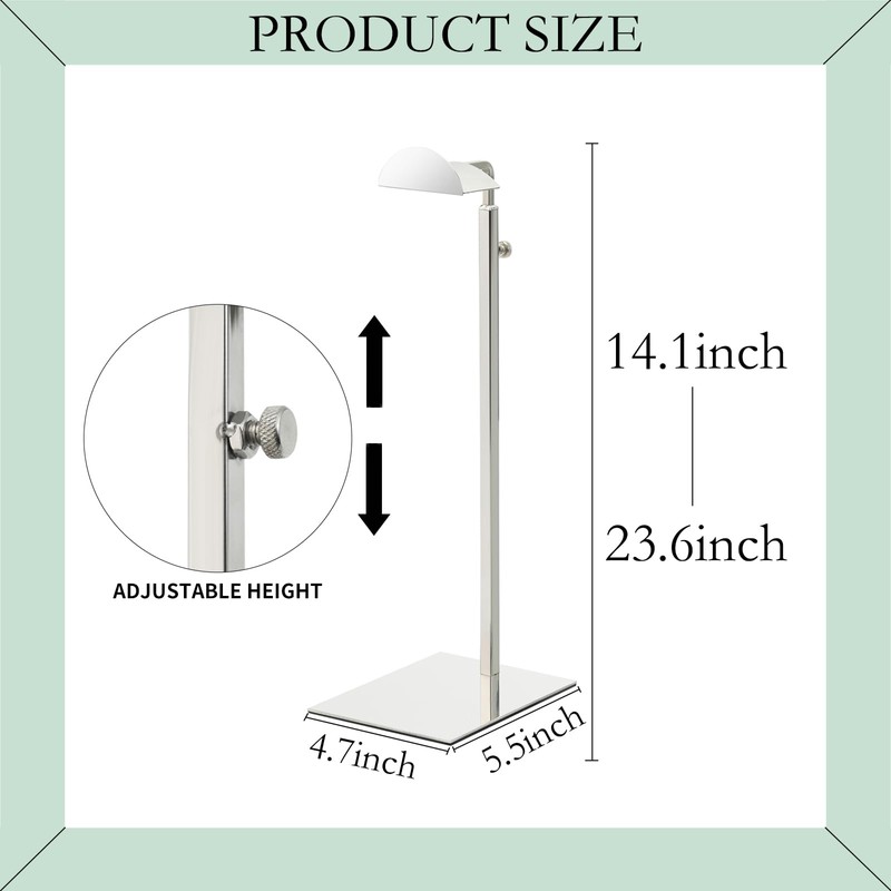 Purse Stands - 3PCS Stainless Steels Hangbag Holder Adjustable Height