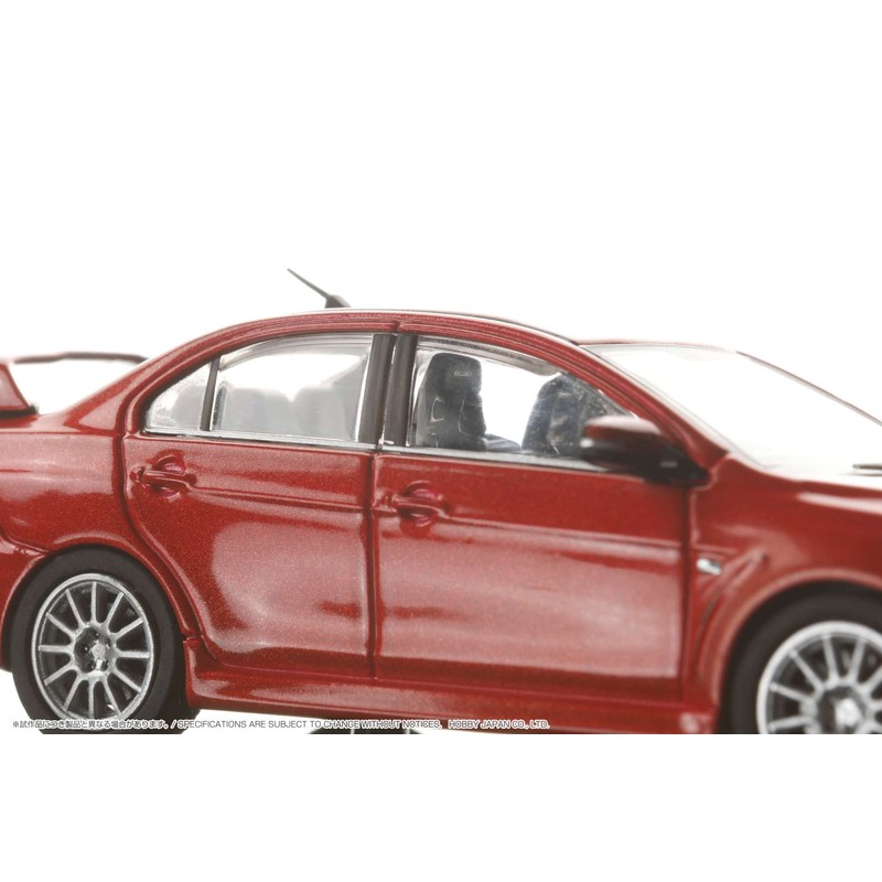 1/64 Mitsubishi Lancer Evolution 10 Red Metallic