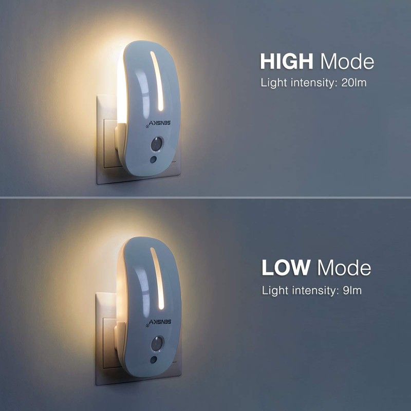 Sensky [2 Pack Plug in Night Light with Auto Dusk