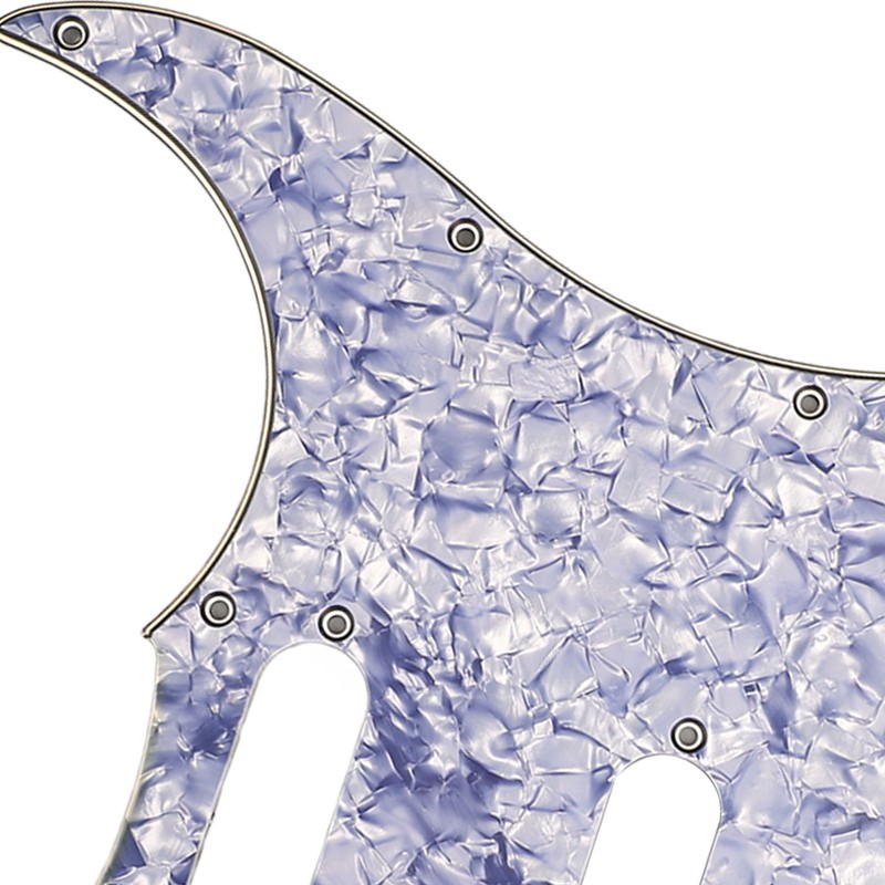 Guitar Pickguard Replacement Aluminum Foil Shielding PVC Scratch Protection Guitar