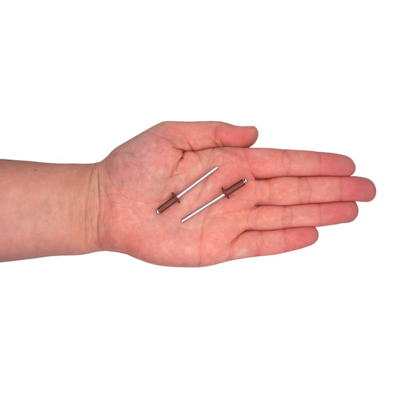 (Pack of 80) Varnished Blind Rivets 4.0 x 12 mm,