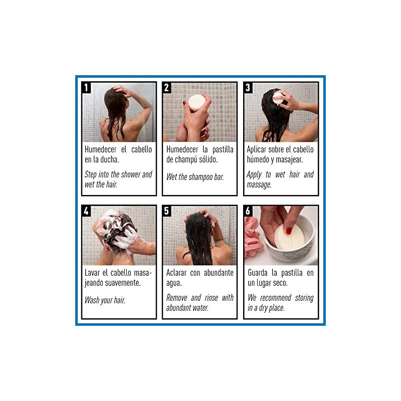 Valquer Shampoo Sólido Petal Fórmula Zero – Para Cabello Seco