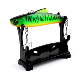 KTGCOZS Pack of 5 Fishing Lure Display Stands, Acrylic Fishing Lure Display Stands Clear Larger Fishing Lures Easels, for Baits Lure Display,Set Accessories Storage Decoration for Fishing Store