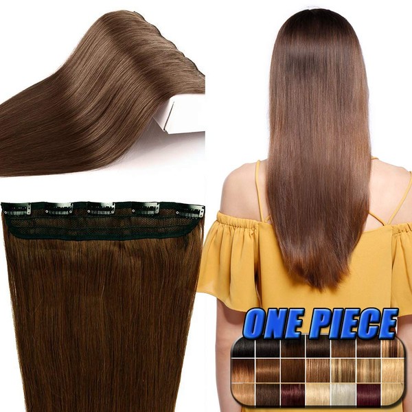 Clip-in extensions made of real hair, inexpensive hair extension 1 Tessse; 1 weft, 5 clips.