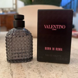 VALENTINO UOMO BORN IN ROMA Eau de Toilette for Men 4mL Travel Size NEW IN BOX