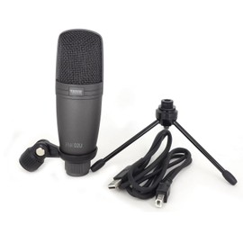 NOVIK NEO FNK 02U USB Professional Studio Condenser Microphone for DAW Recording & Podcasting (USB Out Connection Cable and Swivel Stand Mount Included)