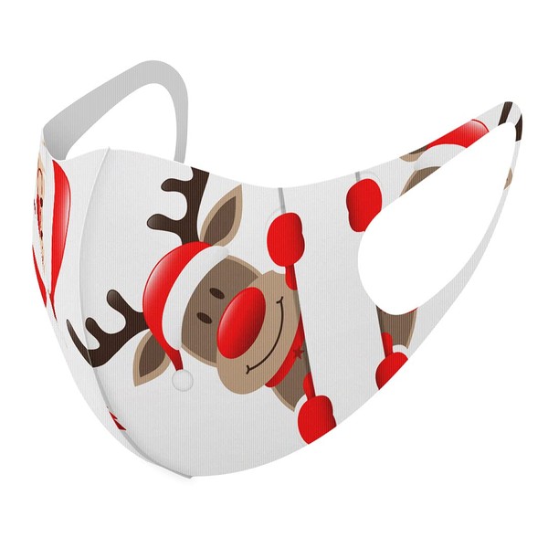 Sumakore 009949 Design Mask, 2 Piece Set, Polyester, Washable, Cloth