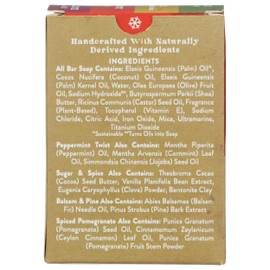Pacha SOAP Pacha Peaces Seasonal Scents Bar Soap 4ct, 8 OZ
