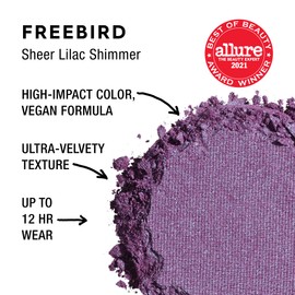URBAN DECAY 24/7 Eyeshadow Compact - Award-Winning & Long-Lasting Eye Makeup - Up to 12 Hour Wear - Ultra-Blendable, Pigmented Color - Vegan Formula – Freebird (Sheer Lilac Shimmer)