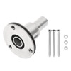 Aramox Stainless Steel Hull Outlet Exhaust Connector Straight Hull Exhaust