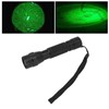 Green Light LED Flashlight Zoomable Portable Single Mode Green Hunting