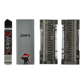 JoesGEcom Small Electronics 50 in 1 Smartwatches, Headphones, Earbuds, Fitness Trackers, Tablets, PC, Laptop, Phone Repair Precision Screwdriver + Tweezers + Metal Pry Tool Opening Tool Kit