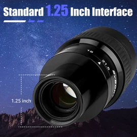 SVBONY SV191 Zoom Eyepiece, 7.2-21.6mm Zoom Telescope Eyepiece, Super-Wide Angle 1.25 Inches Zoom Lens