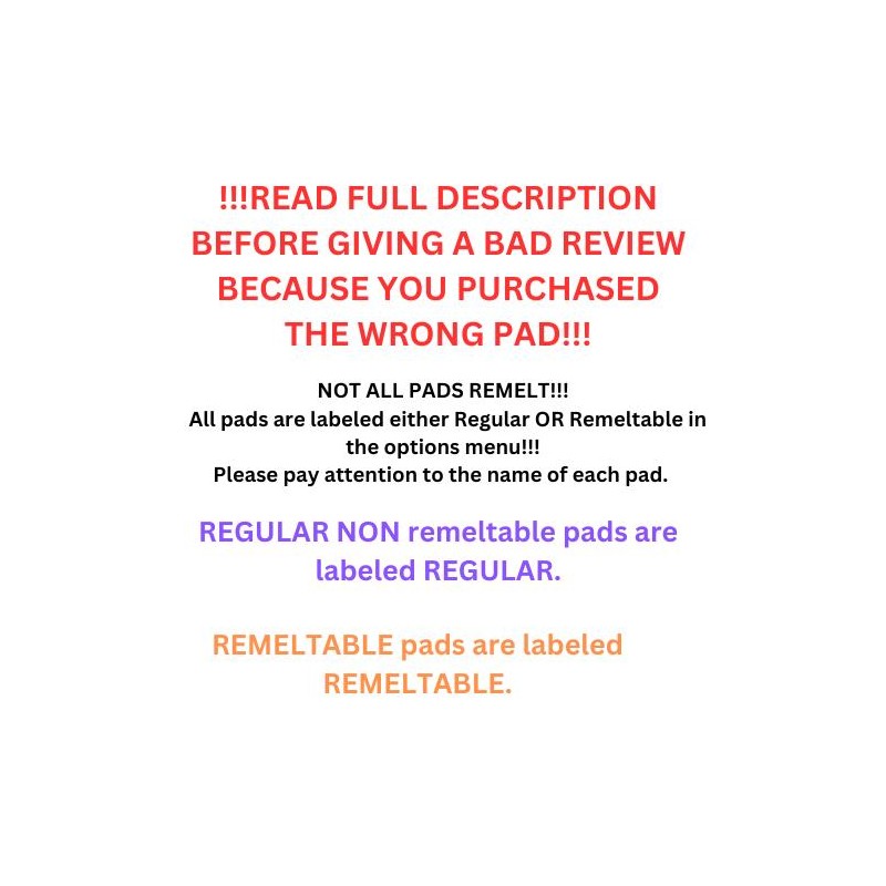 Silicone Picky Pad. Remeltable and Regular pads. - Color: Pretty