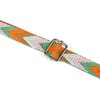 styleBREAKER Narrow Bag Shoulder Strap Adjustable with Colourful Zigzag Pattern,