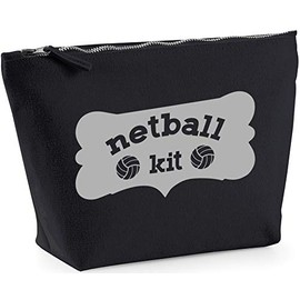 Hippowarehouse Netball kit printed make up cosmetic wash bag 18x19x9cm