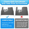 Golf Cart Floor Mat for Yamaha Floor Mat, 3/10" Thickness