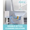 AIR U+ Disposable Toilet Brush Wand for Scrubbing Bubbles Flushable