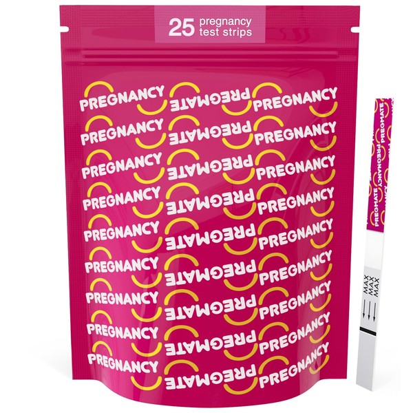 Pregmate Pregnancy Test Strips (25 Count)