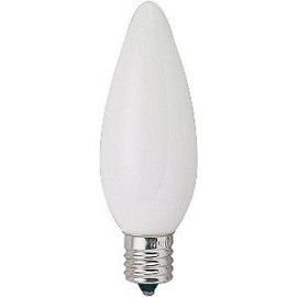 Yazawa C321740F_set Chandelier Bulbs, Frost, 40W, E17 Base, Sold by Case, Set of 10