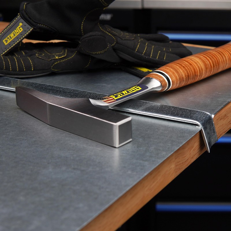 ESTWING Tinner's Hammer - 18 oz Sheet Metal Hammer with