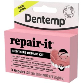 D.O.C. Repair-It Advanced Formula Denture Repair Kit 3 ea