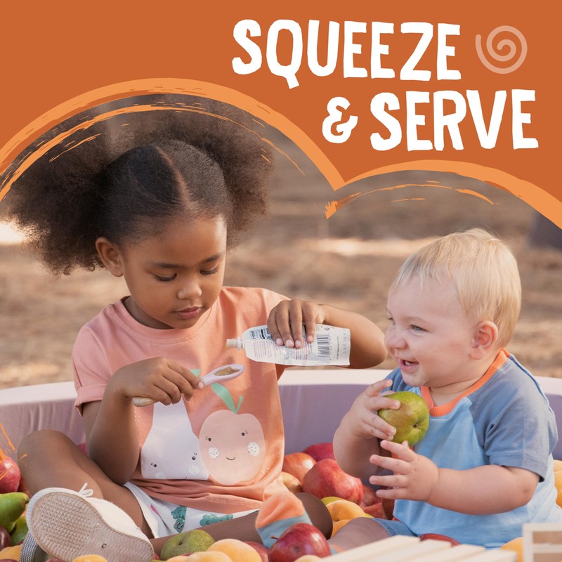 Earth's Best Organic Banana Orange Pouch, 3.5 oz (Pack of