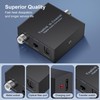 Daiilg Digital Audio Converter Bi-Directional Digital Coaxial to Optical Toslink