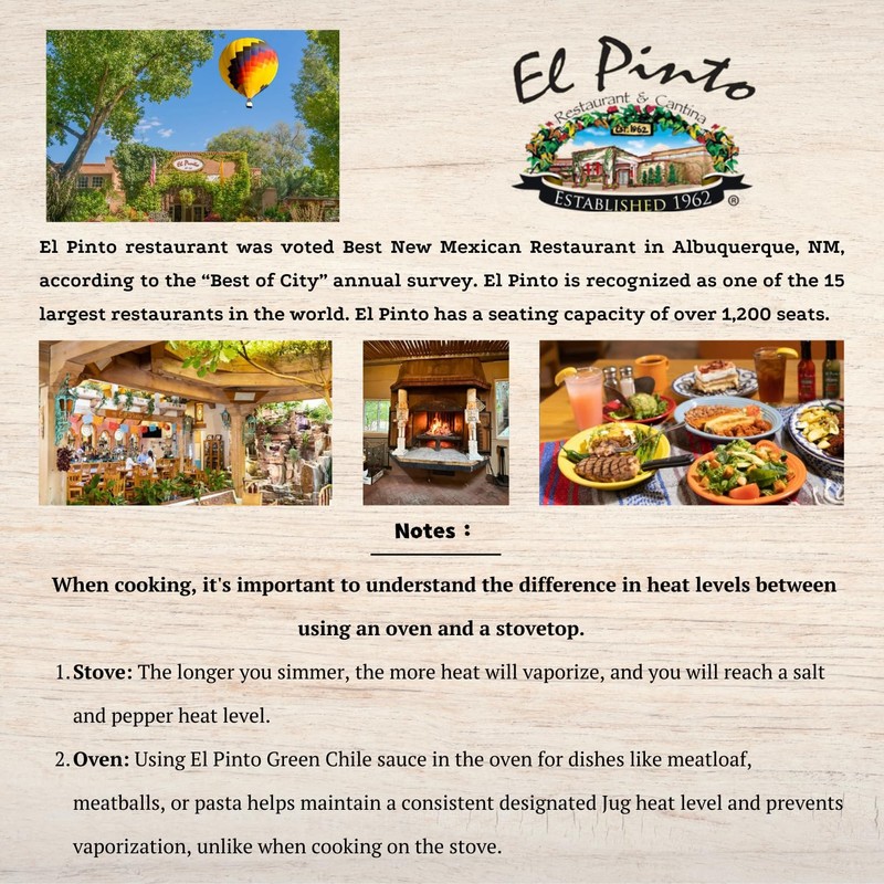 El Pinto All Natural Green Chile Sauce Hot, 16 Oz