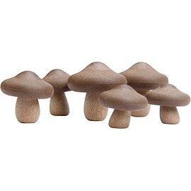 Decorative Magnet Shiitake Mushroom Strong Fridge Magnet Approx. 3.5 - 2 cm Decorative Mushroom