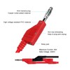 Banana Plug Silicone Test Leads Kit 2000V 20A 18AWG 4mm