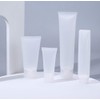 12 x 100ml Empty Refillable Clear Plastic Cosmetic Sample Tubes