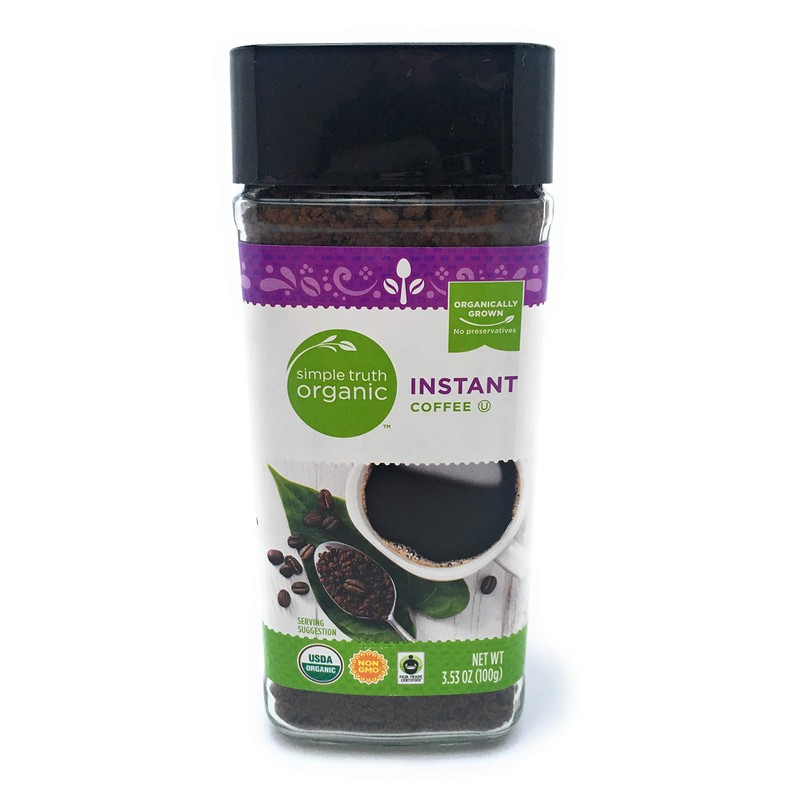 Simple Truth Organic Instant Coffee, 3.53 oz (Pack of 2)