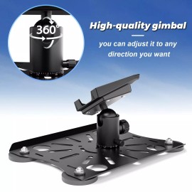 Lymorexan Adjustable Starlink Mini Roof Mount with Adjustable Pan-Tilt, Mini Mount Adapter - adjustable angle