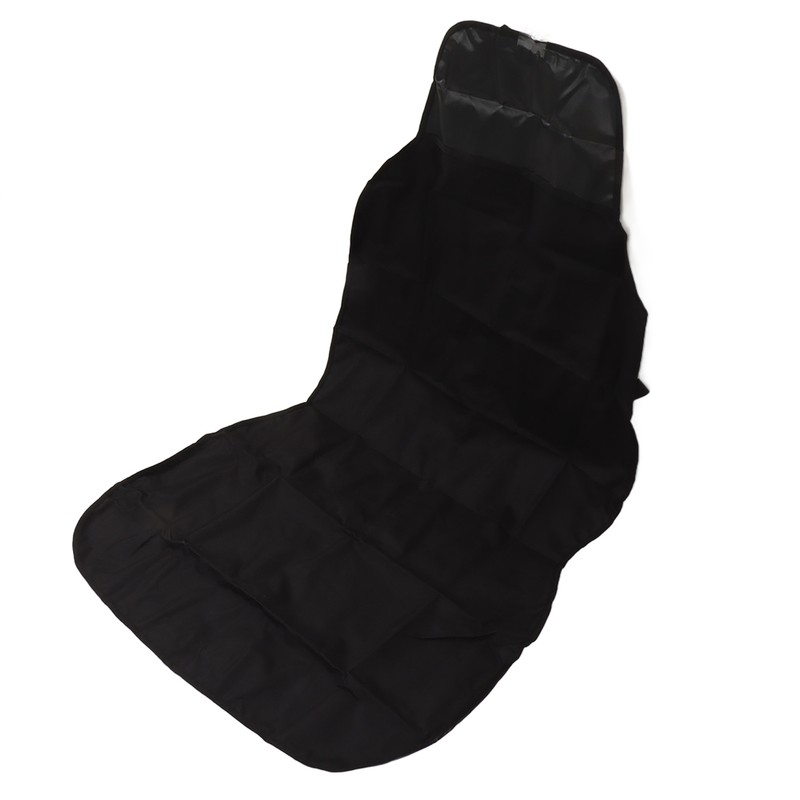 Black Foldable Pets Front Seat Dog Cover with Buckle Waterproof