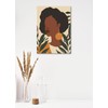 GRANDART.COM - Mid Century Earthtone Portrait 4 - Canvas Wall
