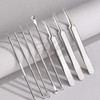 8-piece set of extruder tweezers for dermatological procedures Pimples and blackheads / 피부과 시술용 압출기 핀셋 8종 세트 뾰루지 블랙헤드