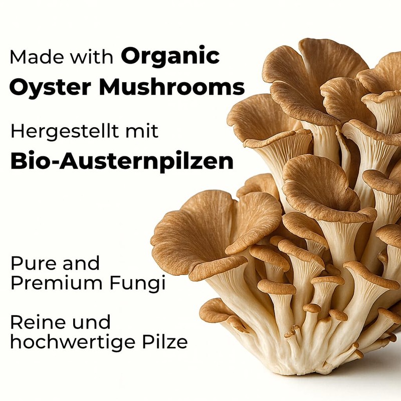 Disanvita OysterBoost Organic Oyster Mushrooms with High Natural Ergothionein Content