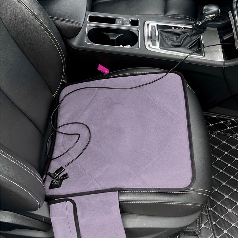USB Heated Seat Cushion Adjustable Lightweight Heated Stadium Cushion for
