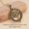 Shop LC Dragonfly Magnifier Magnifying Glass Pendant Necklace for Women