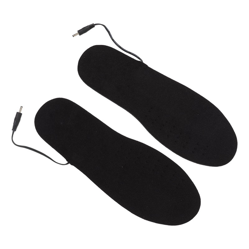 Heated Insoles Soft Warm Breathable Cuttable Electric Heating Insoles with
