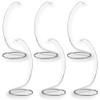 BANBERRY DESIGNS Silver Ornament Christmas Display Stand - Jewelry -